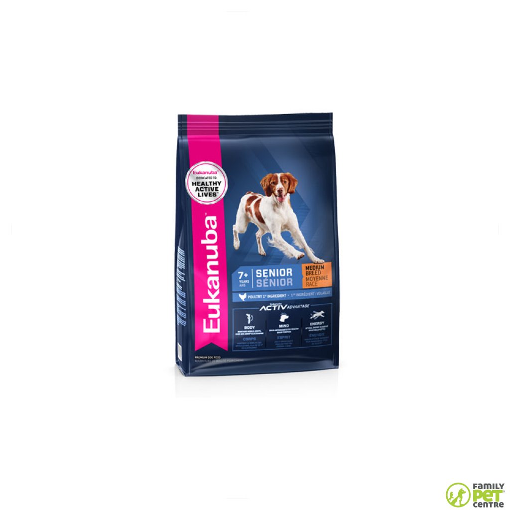 Eukanuba Medium Breed Mature & Senior Dog Food