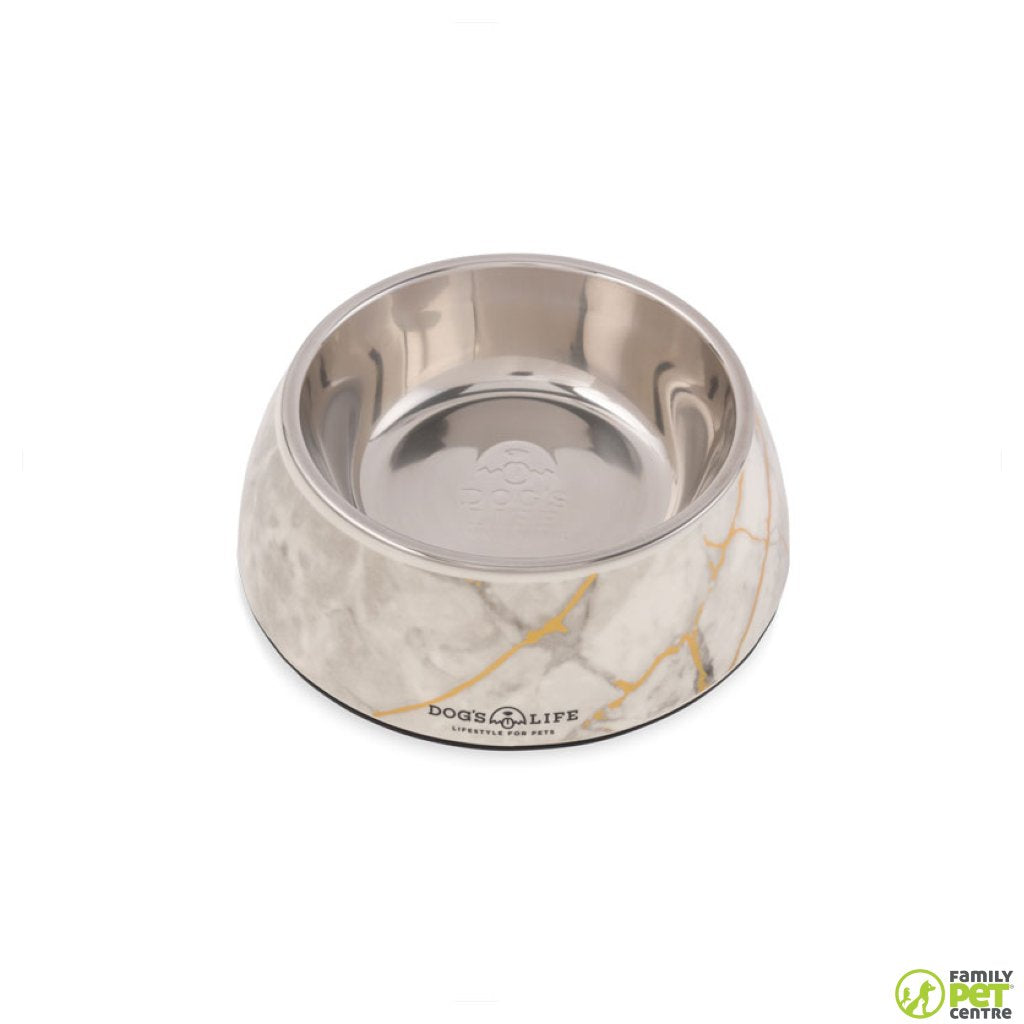 Dog's Life Melamine Stainless Steel Bowl Dog