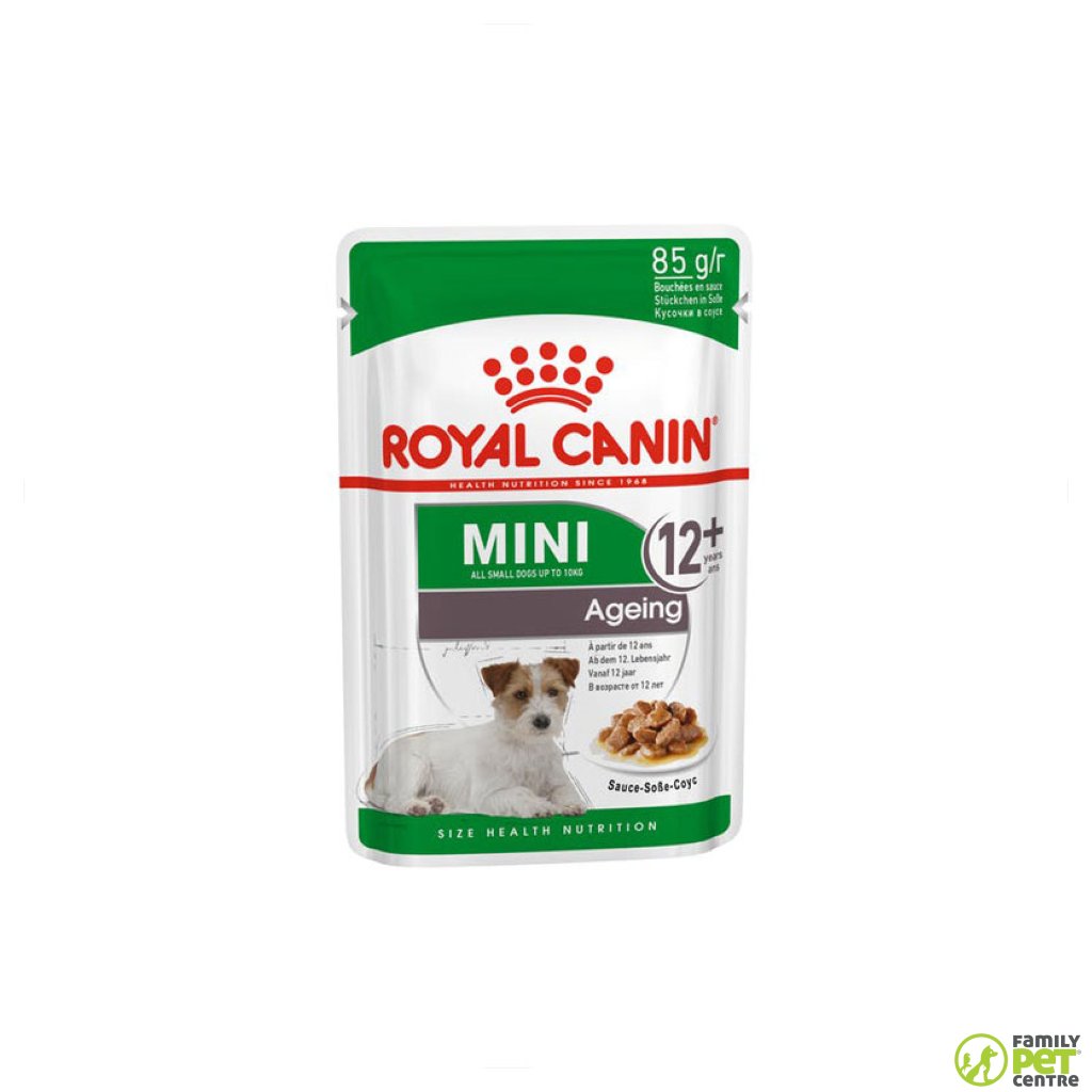 Royal Canin Mini Ageing 12+ Adult Dog Food Pouch