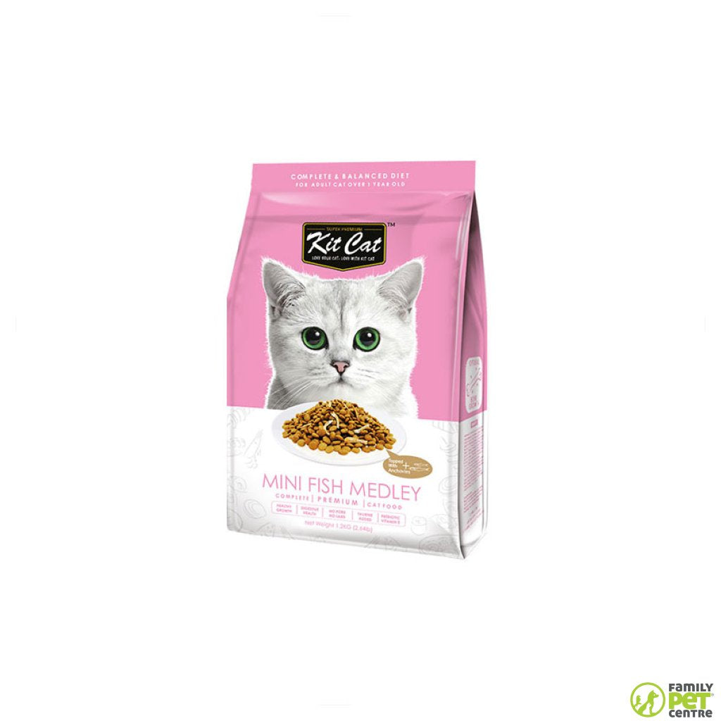 Kit Cat Mini Fish Medley Cat Food