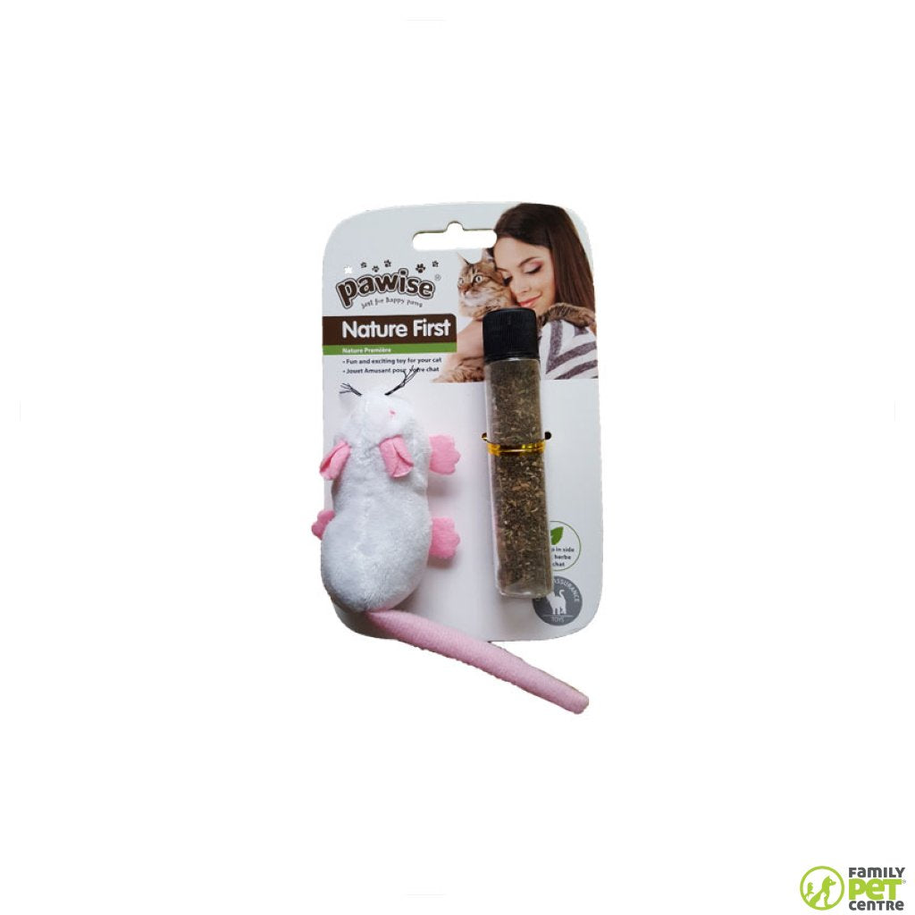 Pawise Mouse With Catnip Refil
