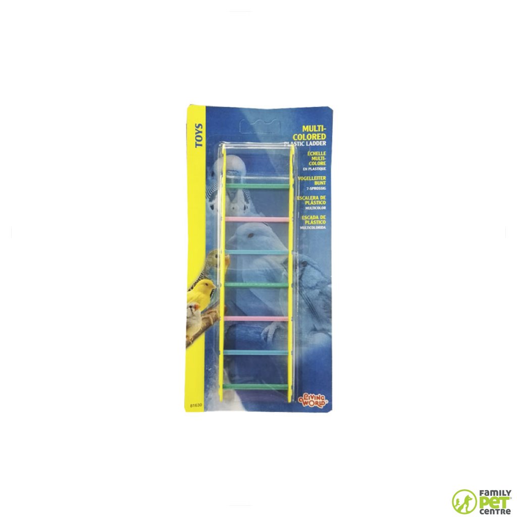 Living World Multi Colour Plastic Ladder