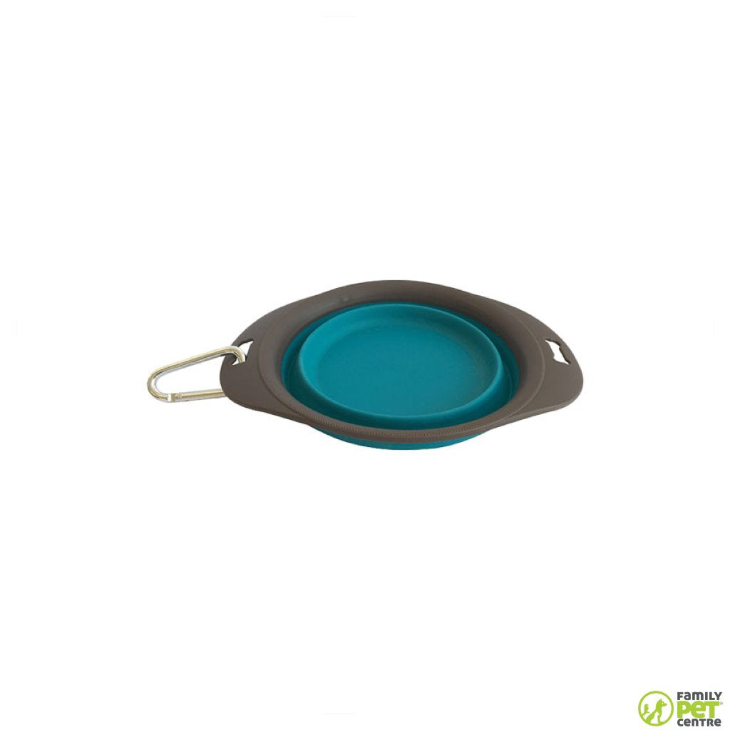 M-Pets On The Road Dog Bowl