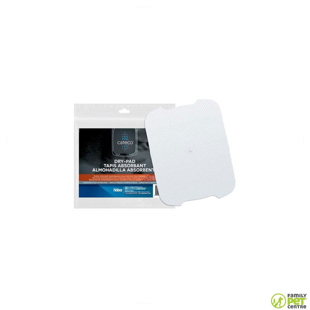 Cateco Pack of 10 Litter Box Dry Pads