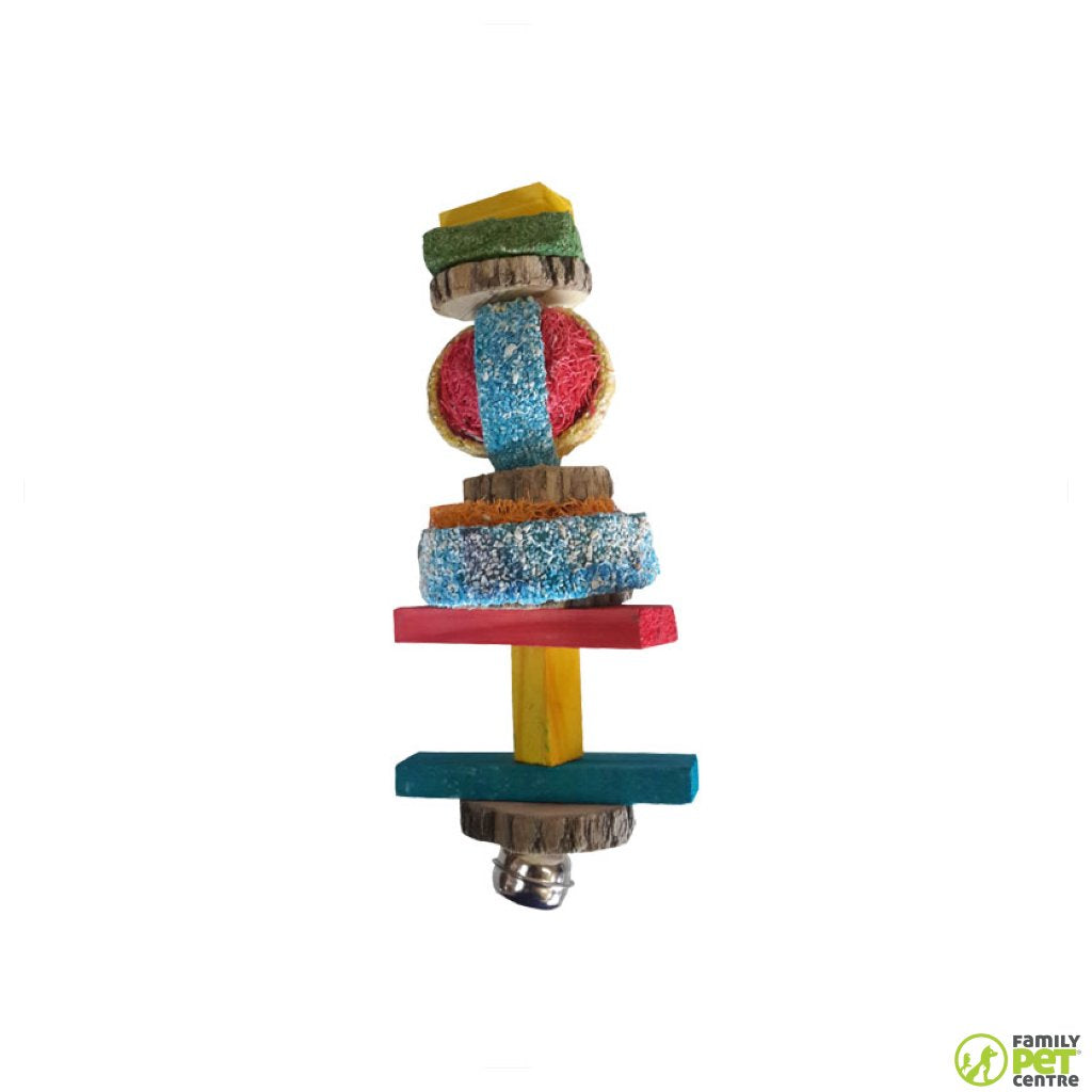 Birrdeez Parrot Loofah Toy 8