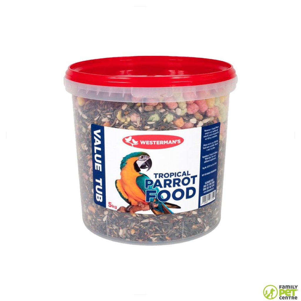 Westerman's Parrot Tropical Seed Value Tub