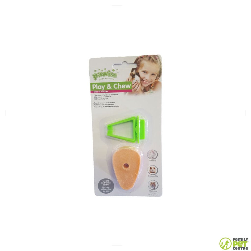 Pawise Play & Chew Carrot Toy
