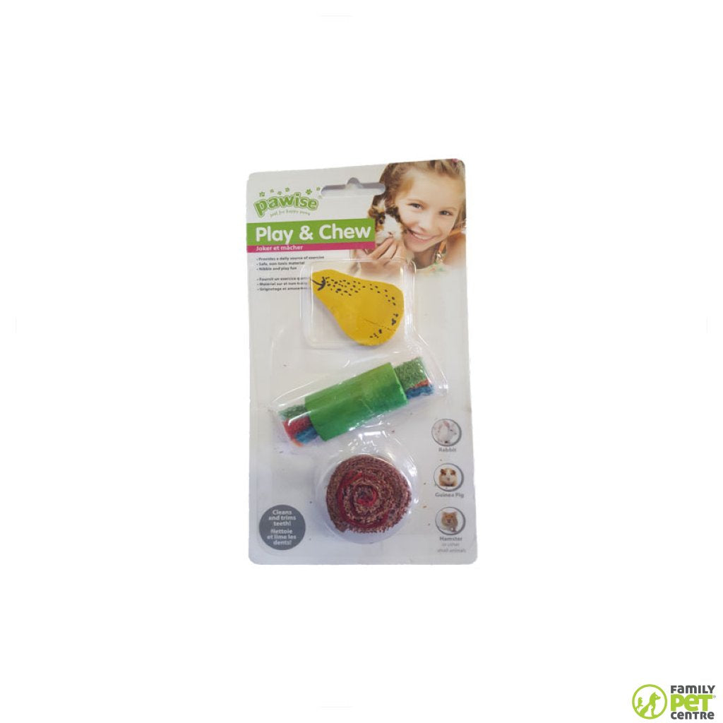 Pawise Play & Chew Wood'n Loofah 3