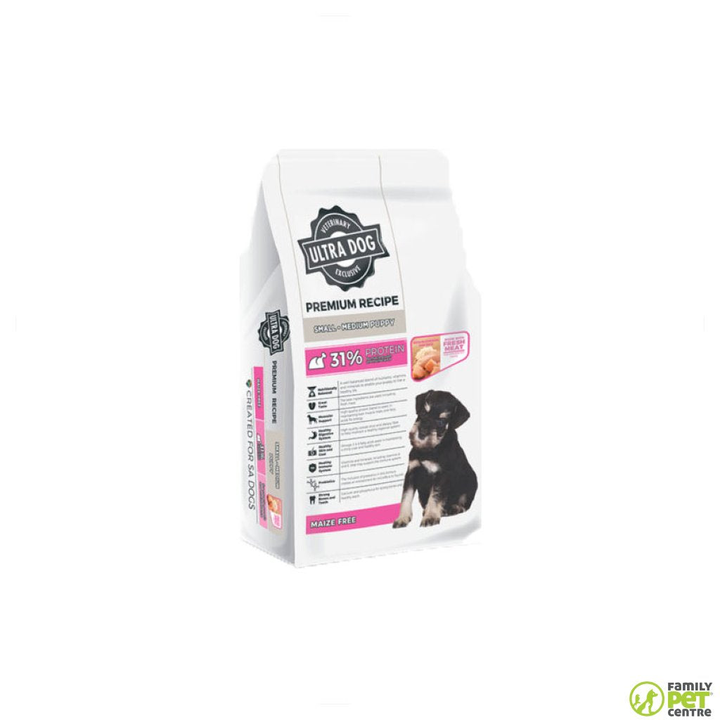 Ultra Dog Premium Recipe Small Medium Puppy Dog Food