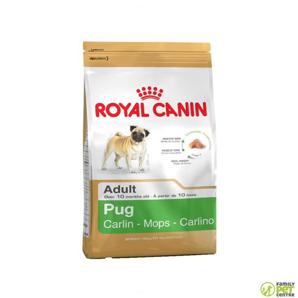 Royal Canin Pug Adult Dog Food Family Pet Centre