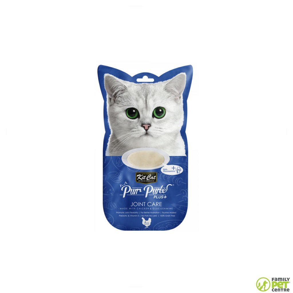 Kit Cat Purr Puree cat Treat Joint Care Chicken