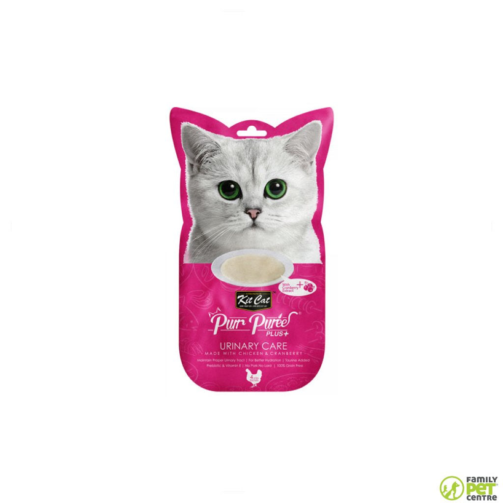 Kit Cat Purr Puree Cat Treat Urinary Care Chicken