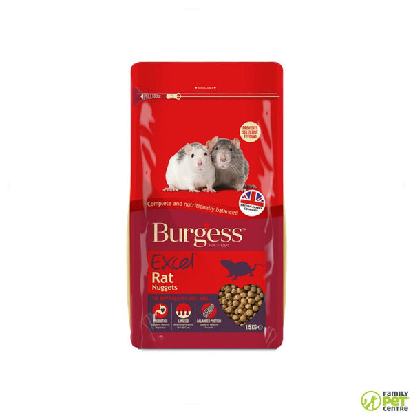Shop Burgess Rat Nuggets | Family Pet Centre