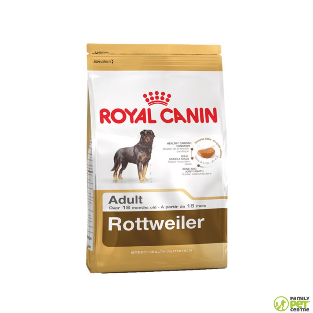 Royal Canin Rottweiler Adult Dog Food Family Pet Centre