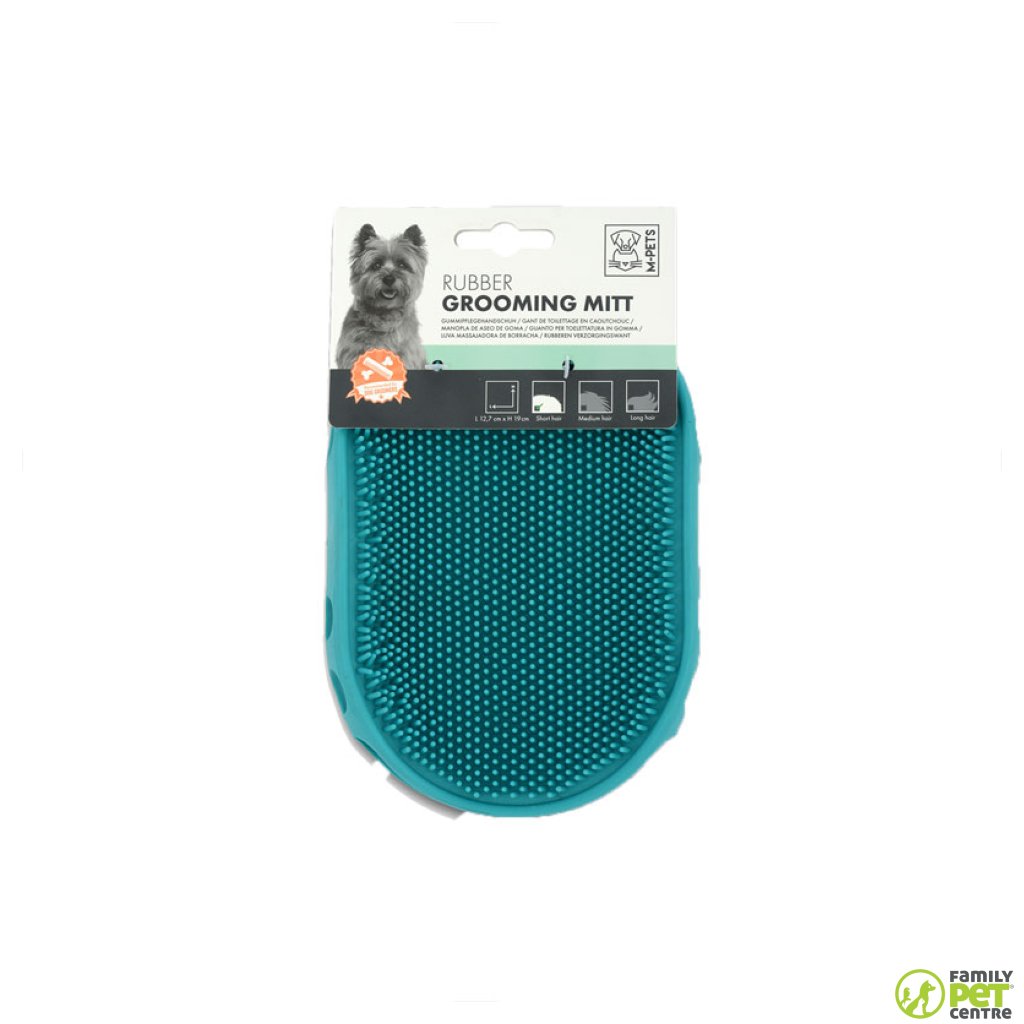 M-Pets Rubber Grooming Mitt