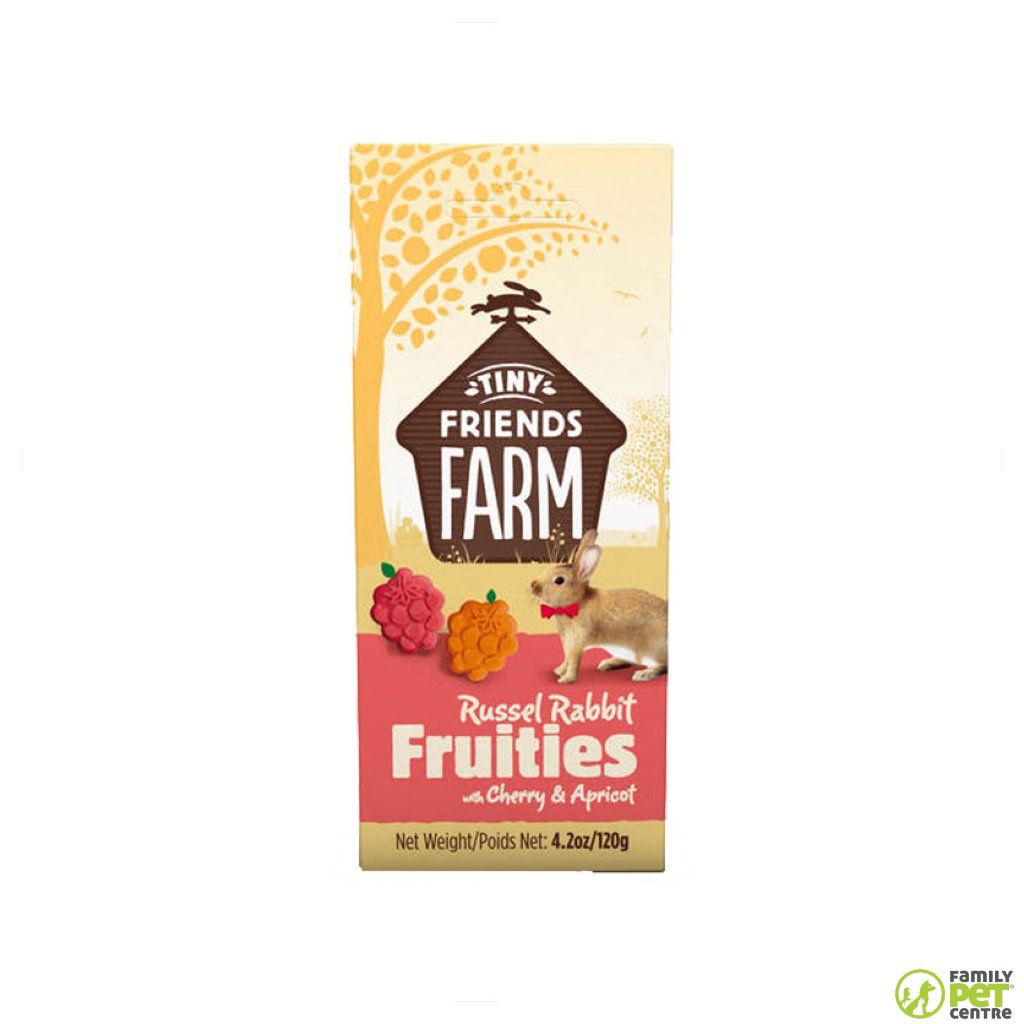 Supreme Russel Fruities Cherry & Apricot Rabbit Treats