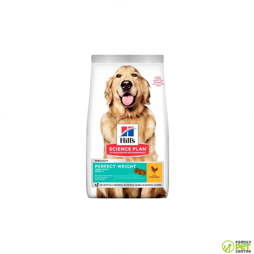 Hills Science Plan Adult Large Perfect Weight Dog Food