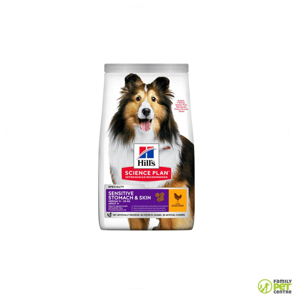 Hills Dog Food Adult Sensitive Stomach Skin Family Pet Centre