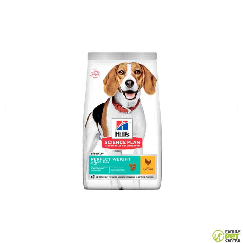 Hills Science Plan Adult Medium Perfect Weight Dog Food
