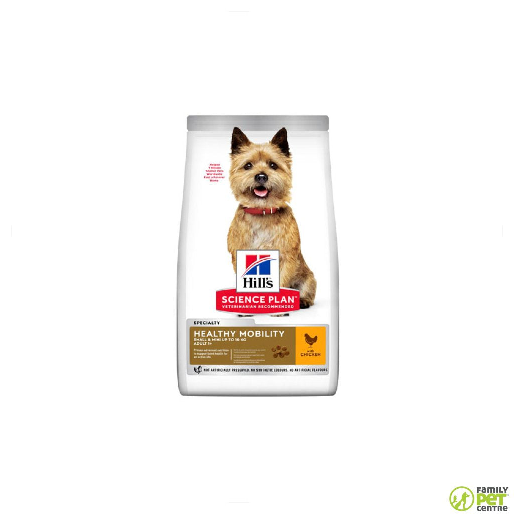 Hills Dog Food Adult Small Mini Healthy Mobility Family Pet