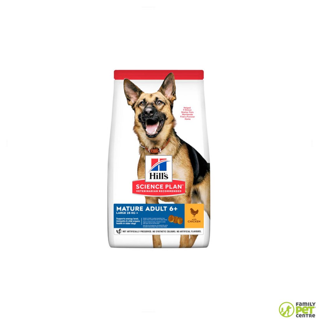 Hills Science Plan Mature Adult Large 7 Dog Food Family Pet Centre