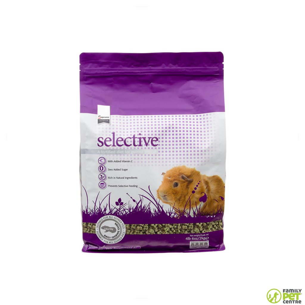 Science selective clearance guinea pig food