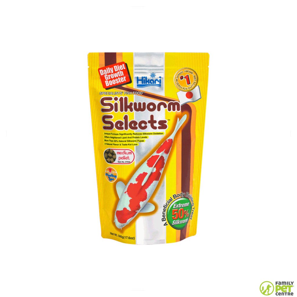 Hikari Silkworm Select Medium Pellets