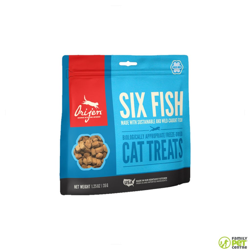 Orijen Six Fish Freeze-Dried Cat Treats
