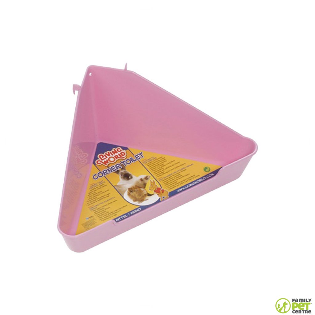 Living World Small Animal Corner Toilet