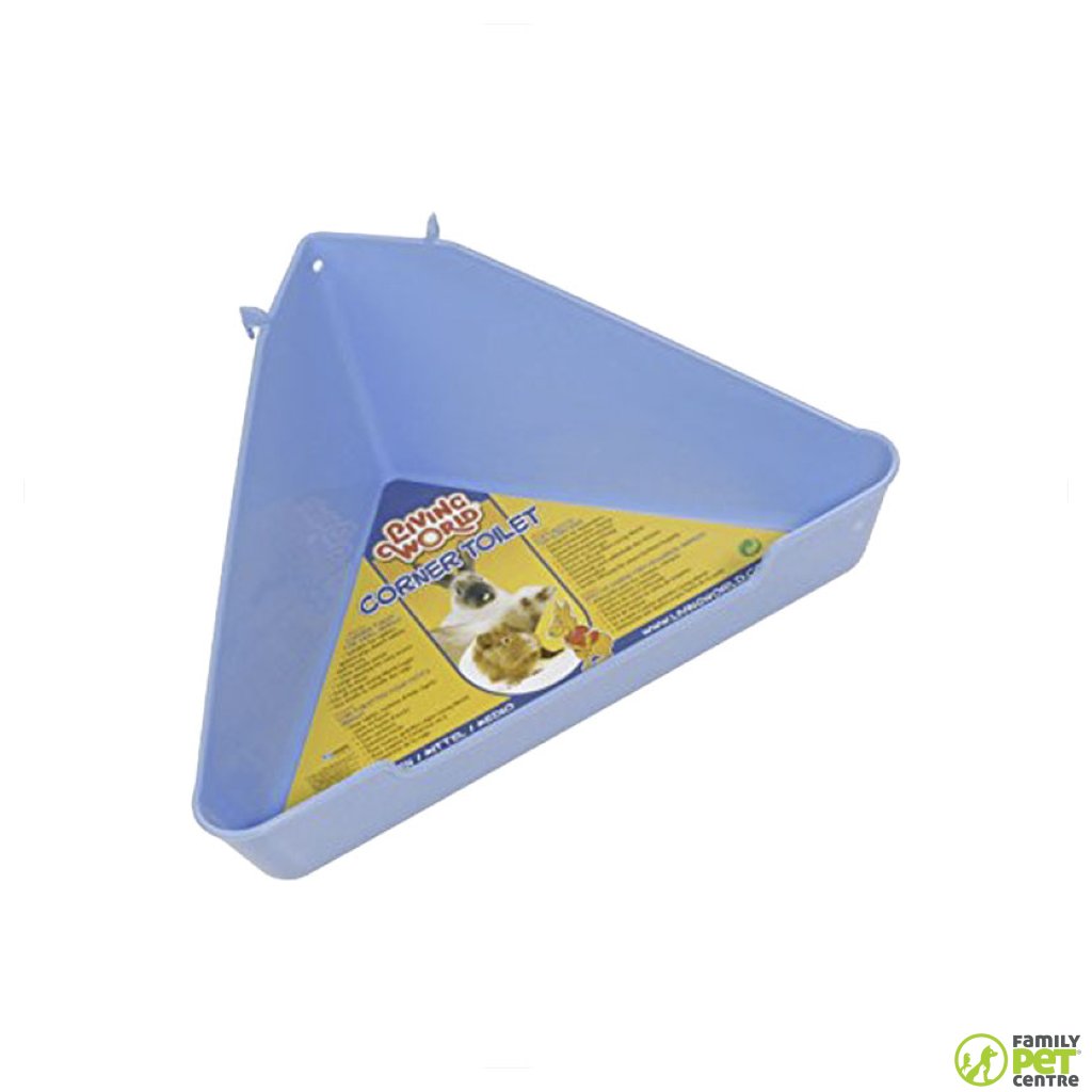 Living World Small Animal Corner Toilet