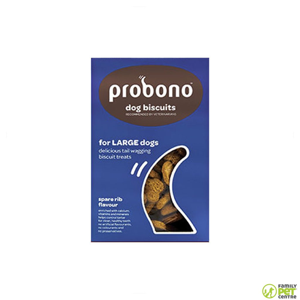 Probono Spare Rib Dog Biscuit