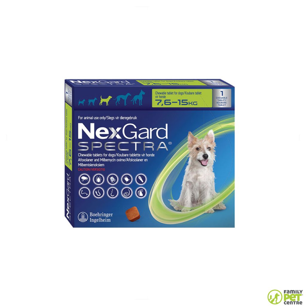 Nexgard Spectra Chewable Tick & Flea Tablets For Dogs Singles