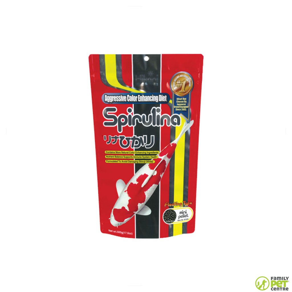 Hikari Spirulina Mini Pellets