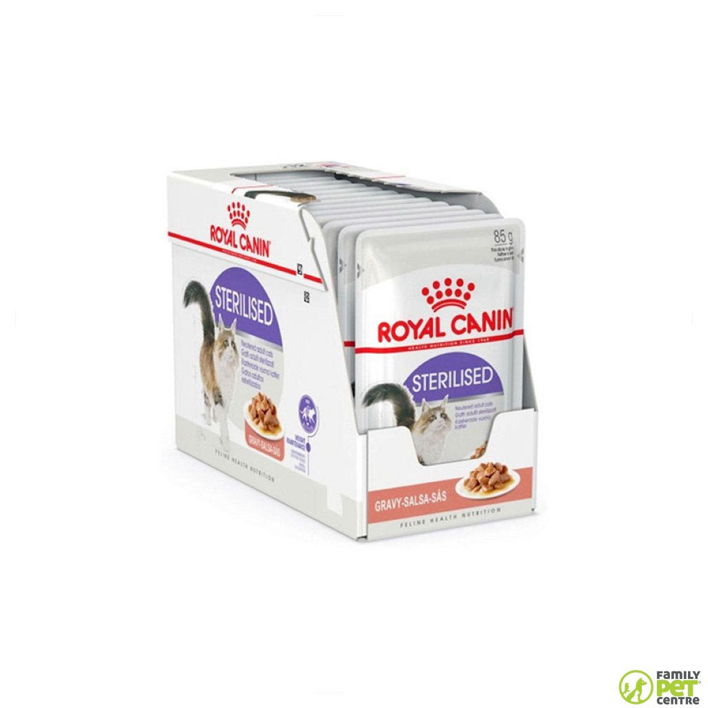 Royal Canin Sterilised Gravy Wet Cat Food