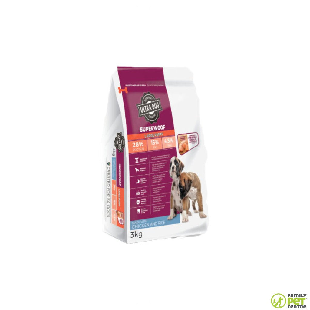 Ultra Dog Superwoof Large Puppy Dog Food