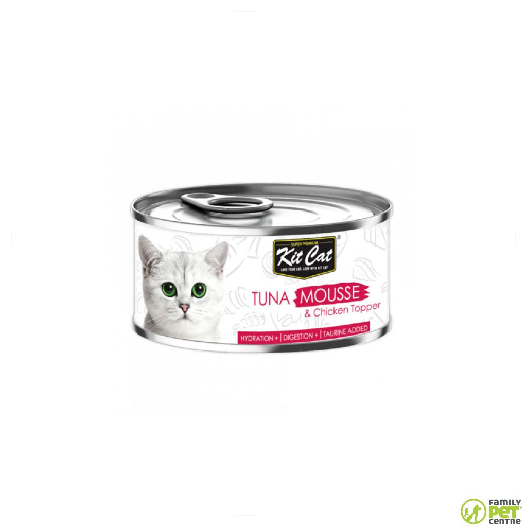Kit Cat Tuna Mousse With Chicken Topper