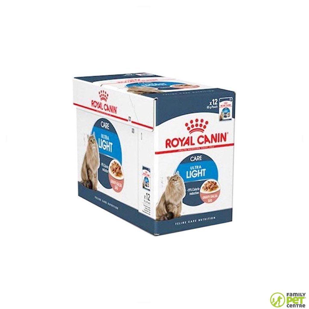 Royal Canin Ultra Light Gravy Wet Cat Food