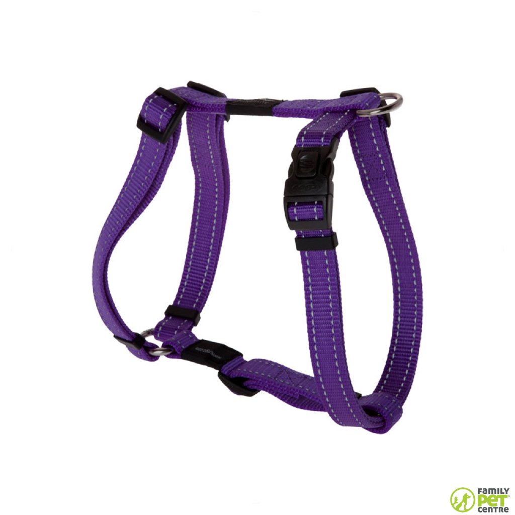 Rogz Utility Reflective Stitching Dog H-Harness
