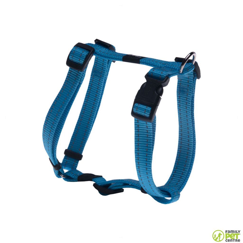 Rogz Utility Reflective Stitching Dog H-Harness